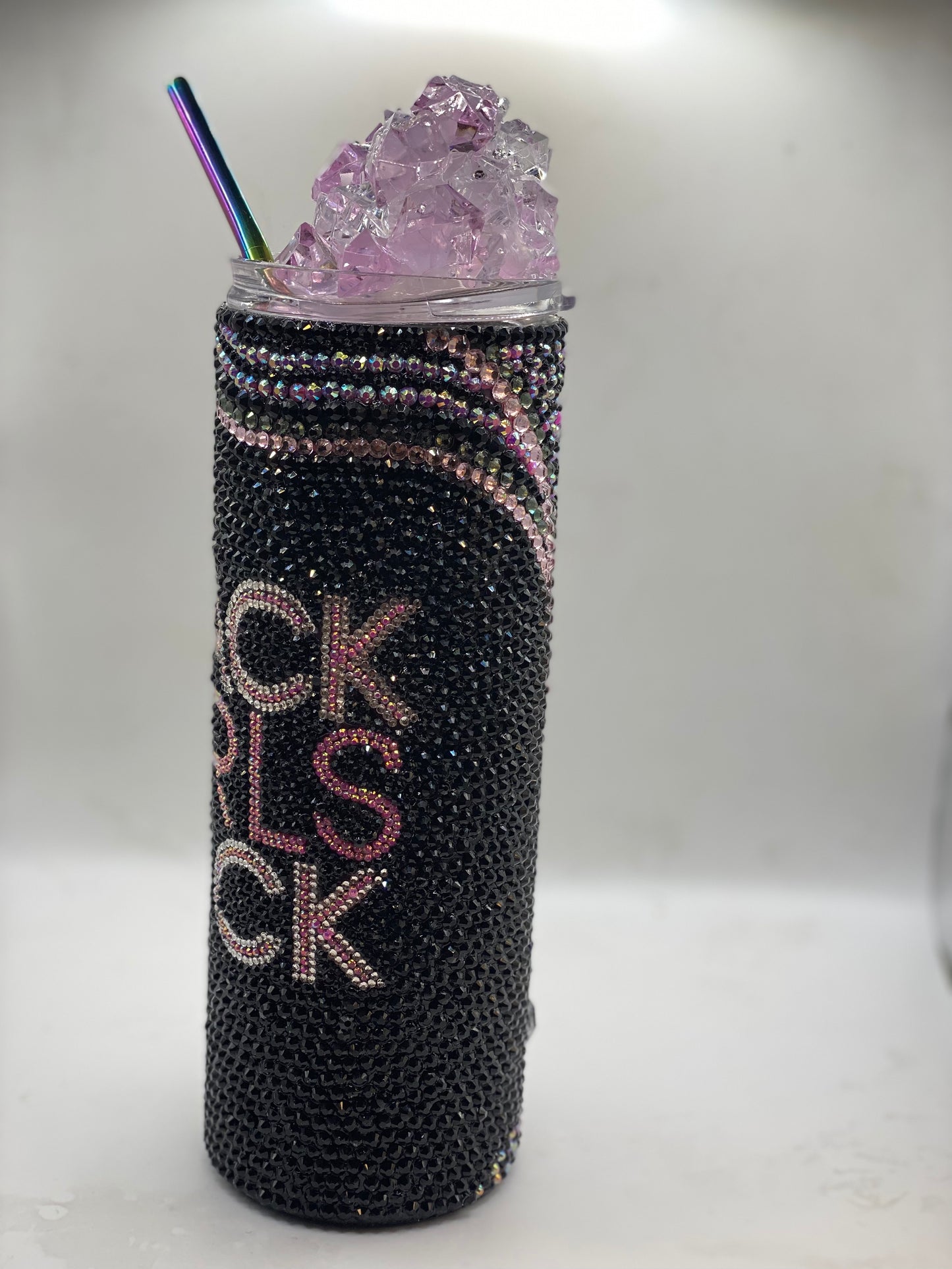 Black Girls Rock Custom Bling Tumbler