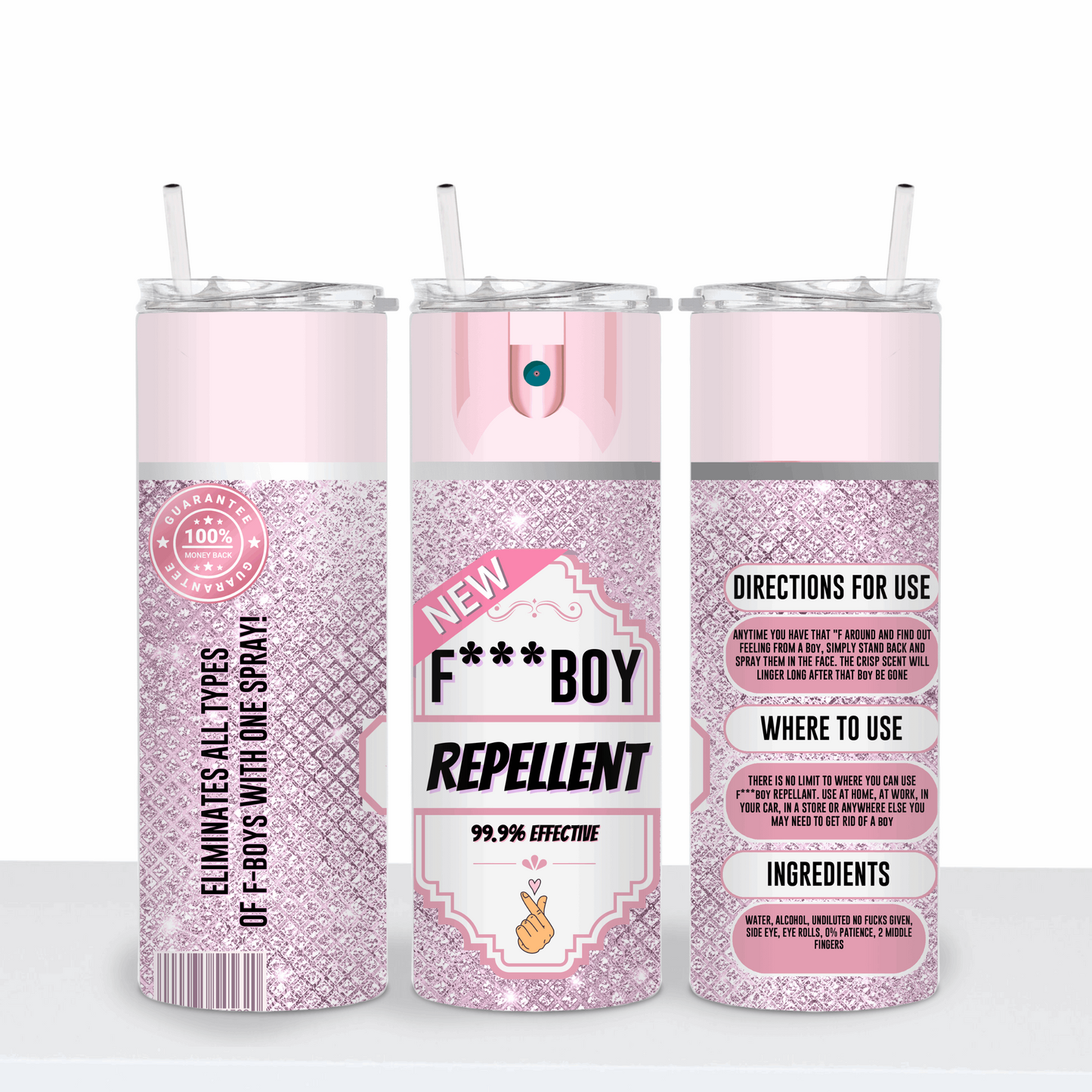 F Boy Repellent Tumbler