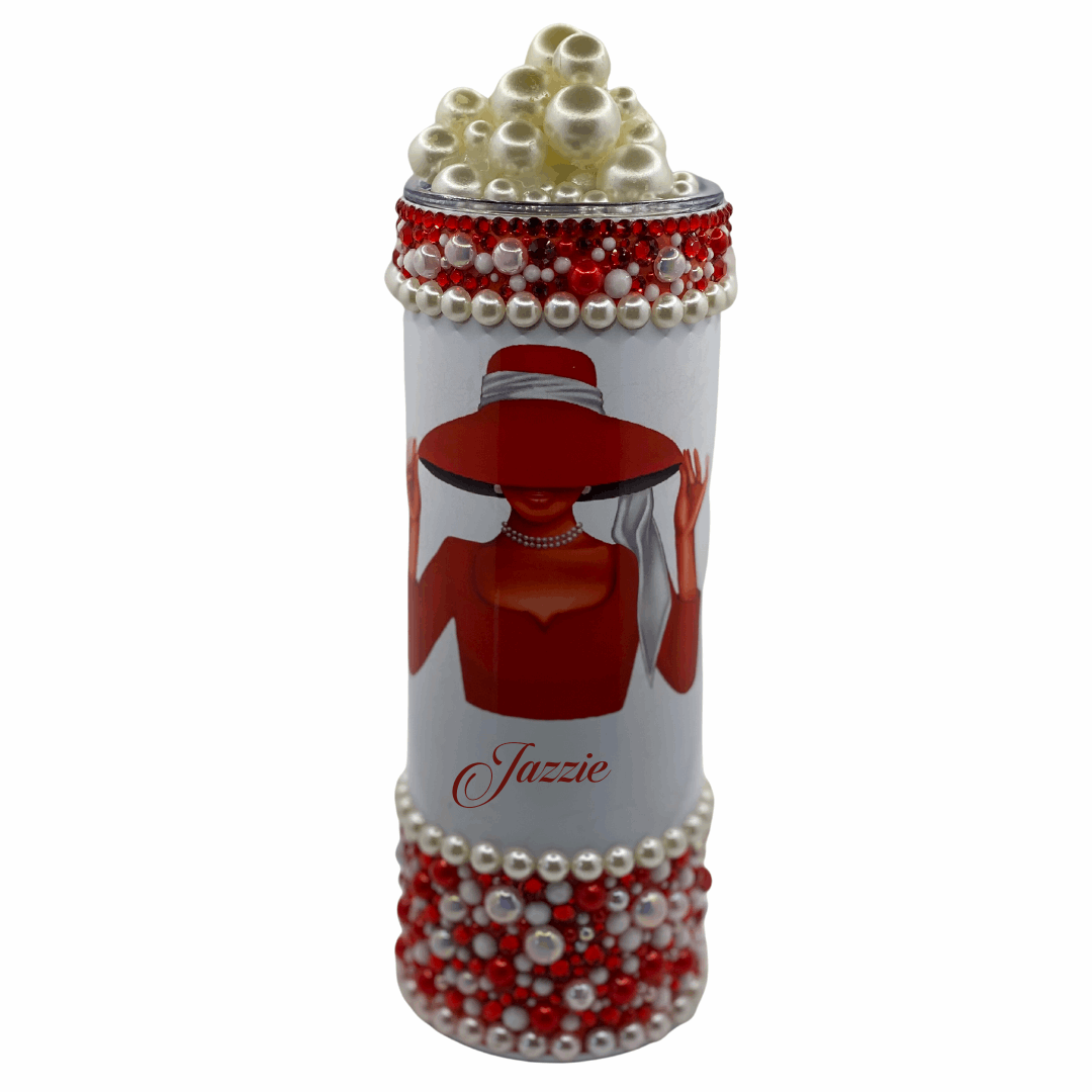 Custom Bling Delta Sigma Theta 1913 Tumbler